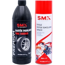 Susuz Motor Temizleme Spreyi 500 Ml + Lastik Parlatıcı 750 Ml