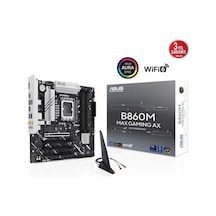Asus B860m Max Gamıng Ax Wıfı 6 Ddr5 Hdmı-dp Typec Pcıe 5.0 1851p Matx
