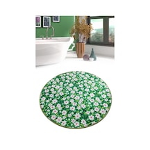 Cladant Çap Banyo Halısı Djt 100x100 cm Çok Renkli