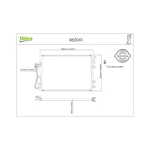 Renault Clio 1 Klima Radyatoru 1.5 Dci 2002-2008 Valeo 860041