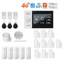 Obiem Tuya Akıllı Ev Güvenlik Alarm Sistemleri Kolay Kurulum Sim Kart/google Asistan/amazon Alexa/mobil Uygulama