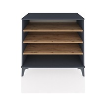 Hyperion Şifonyer 3 Raflı 88x44x80 Antrasit-çam Antrasit