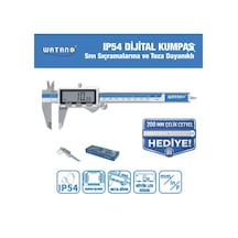 Watano 150mm Dijital Kumpas Ip54 Korumalı