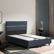 Çift Kişilik Stil Lacivert Baza Başlık Seti 2'si Bir Arada Konuma Özel Teslimat 140 x 190 CM