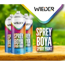 Wieder Sprey Boya Mat Siyah 400 Ml