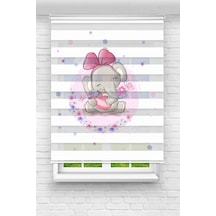 Perdecizade Enxboy Fil Dijital Baskılı Zebra Perde-cocuk Odası-stor Perde Tycc3de5818a522c49147c600 Renkli