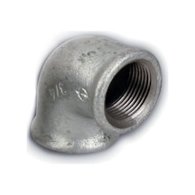 Galvaniz Dirsek 1.1/2 Gümüş