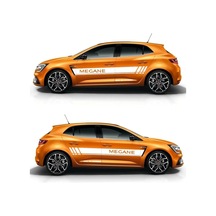 One Vıp Sale Renault Megane Yazılı Düz Şerit Yan Kapı Sticker
