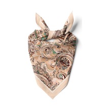 Etnic Vintage Desen Bandana/fular Bej