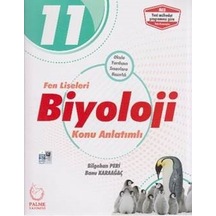 11.Sınıf Fen Liseleri Biyoloji Konu Anlatımlı - Banu Karaağaç -  Bilgehan Peri - Palme Yayınları