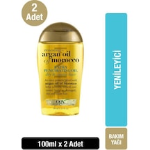 OGX Argan Oil of Morocco Yenileyici Sülfatsız Saç Bakım Yağı 100 ml x2