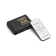 Dark Dk Hd Sw4x1 Full Hd 4 Giriş 1 Çıkışlı Uzaktan Kumandalı Hdmı Switch Seçici Kdo