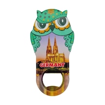 Almanya Temalı Baykuş Magnet Kapak Açacak