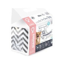 M-pets Dıapers Dişi Köpekler İçin Külot Xs 10lu