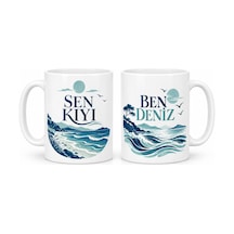 Bezos Kıyı Ve Deniz 2'li Kupa Seti - Model 347 Bty