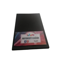 A4 Renkli Fotokopi Kağıdı Siyah 100 Lü Paket