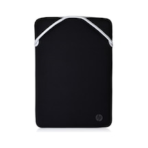 HP 15.6 Neopren Ters Çevrilebilir Kılıf Gümüş & Siyah- 2F2K5Aa