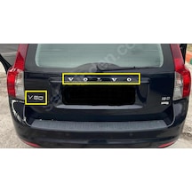 Volvo & V50 Krom Bagaj Yazısı Seti 2'li Paket
