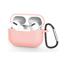 Ally Apple AirPods Uyumlu Pro İnce Slim Silikon Kılıf+anahtarlık- 5775 Standart