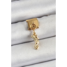316l Çelik Sallantılı Deniz Atı Model Gold Renk Nomination Charm Çok Renkli