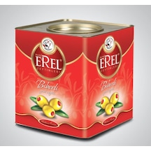Erel Zeytinleri Biberli 201-230 KB Yeşil Zeytin Teneke 10 KG