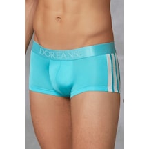 Doreanse Erkek Turkuaz Polyamid Mini Paça Boxer 1589 (543079463)