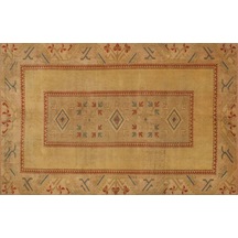 Eşsiz Güzelliğe Sahip Vintage El Dokuma Halı 150 X 232 Cm 8776