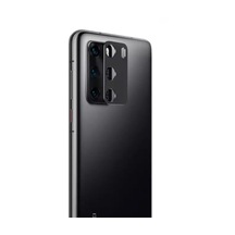 Forzacase Huawei P40 İle Uyumlu Kamera Lens Koruma Halkası Siyah - Fc377 Siyah