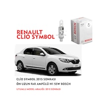 CLİO SYMBOL 2015 SONRASI  ÖN UZUN FAR AMPÜLÜ H1 55W BOSCH