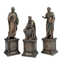 Veronese Koleksiyon 3lü Filozof Set Aristo Plato Socrates 30-37cm