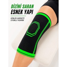 Trendexa Mey İthalat Sporcu Dizlik Esnek Örme Diz Koruyucu Nefes Alan Hafif Ve Konforlu Tasarım