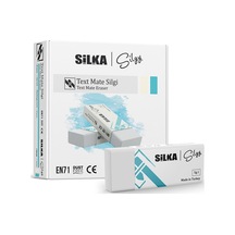 Silka Text Matel Öğrenci Silgisi 24 Lü Beyaz Art.2