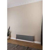 Warma Teos Yatay Çelik Radyatör 1200x295 Beyaz Ral 9016 Gloss 80