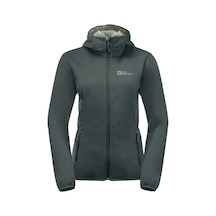 Jack Wolfskın Jack Wolfskin Windhain Hoody Kadın Yeşil Softshell 4136 Yeşil