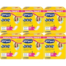 Canped Mesane Pedi Avantaj Paketi Normal Orta Boy M 20'Li x 6 120 Adet