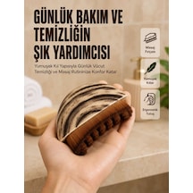 Banyo Fırçası Yumuşak Kıllı Ergonomik Vücut Temizleme Fırçası