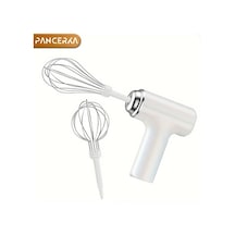 Elmpaly Pancerka Şarj Edilebilir Kablosuz El Mikseri Beyaz Diğer