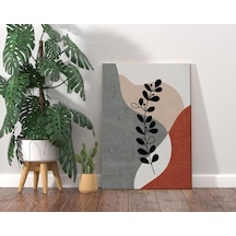 Bk Home Minimalist Style Plant Tasarımlı Kanvas Tablo 70X100Cm-1