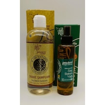 Proderm Snake Şampuanı 500 ML + Normal Saçlar İçin Saç Bakım Yağı 150 ML