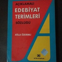 Açıklamalı Edebiyat Terimleri Sözlüğü Atilla Özkırımlı