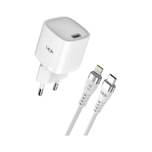 Linktech G841 Premium 20w Qc4.0 Gan Lightning Kablolu Şarj Aleti Set