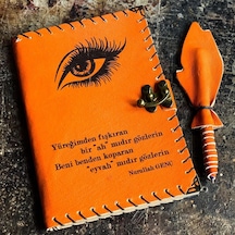 Yüreğimden Fışkıran Bir Ah Mıdır Gözlerin Deri Defter