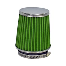 Carub BR4686102 Tuning Hava Filtresi 2 Aparatlı Krom-Yeşil