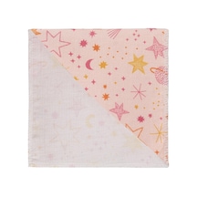Civil Baby Ay Yıldız Empirme 75x75 Cm Battaniye - Pudra