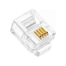 Telefon Soketi Rj11 6p/4c 100lük Paket 4533