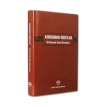 Diyanet Işleri Kürsüden Öğütler 52 Konuda Vaaz Örnekler Ciltli Bü
