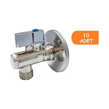 10 Adet Eca Filtreli Ara Taharet Musluk 602111048 Krom