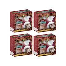 Kahve Dünyası Türk Kahvesi Orta Kavrulmuş 4x100 G + Fincan Hediyeli X 4 Adet Öğütülmüş