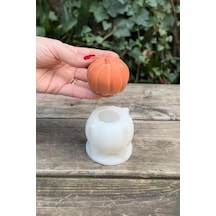 Pumpkin Orta Boy Mum Kalıbı Silikon Genel
