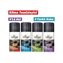Klima Temizleyici Koku Bombası Klima Koku  Sprey 4'lü Set